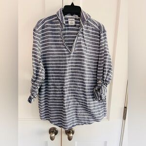 Men’s Medium Baird Mcnutt 100% Linen “Murano” Shirt